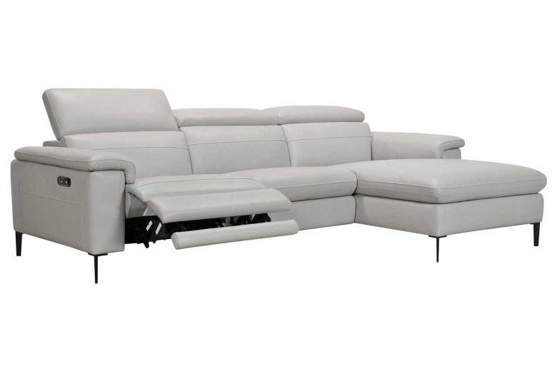 Leather corner sofa - Sacramento