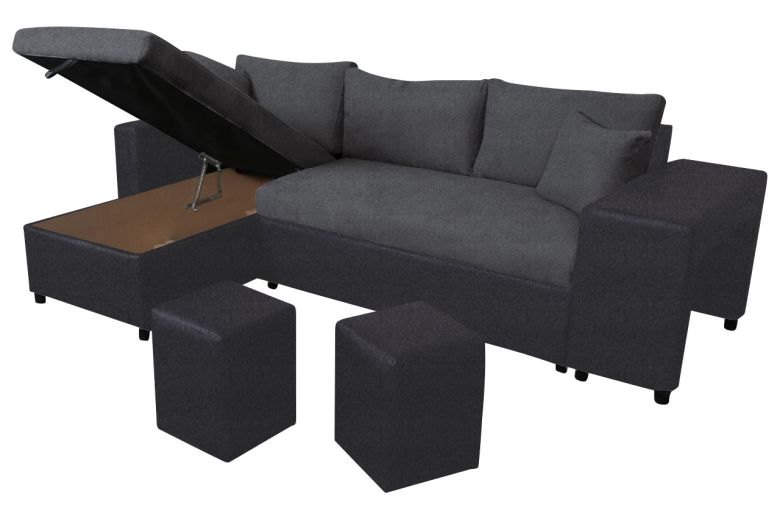Corner sofa - Golf Plus (Pull-out with storage box)