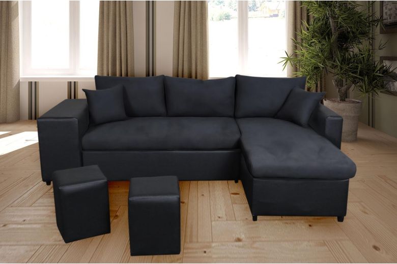 Corner sofa - Golf Plus (Pull-out bed with storage box)