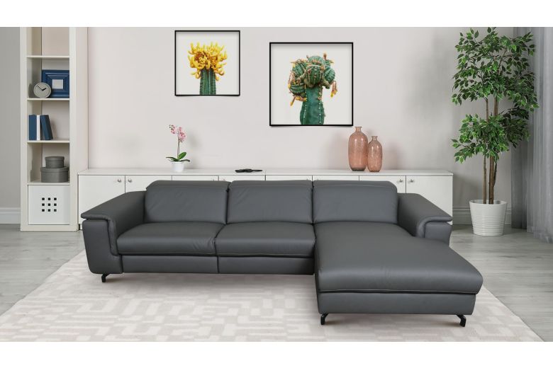 Кожаный Угловой диван - Ralph-P