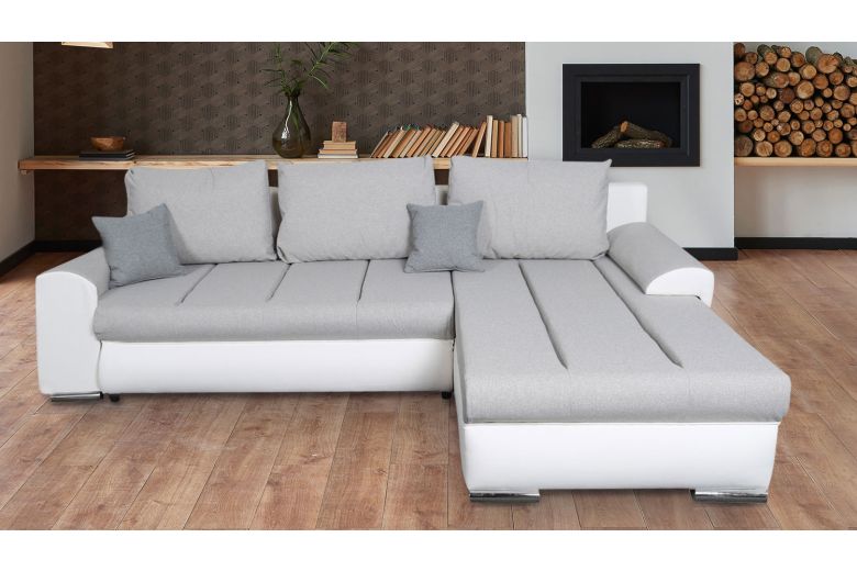 Угловой диван - Indiana -P (Pаскладной с ящиком для белья)