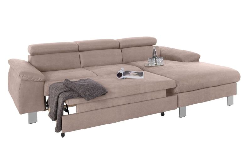 Угловой диван - Komaris (Pаскладной с ящиком для белья)