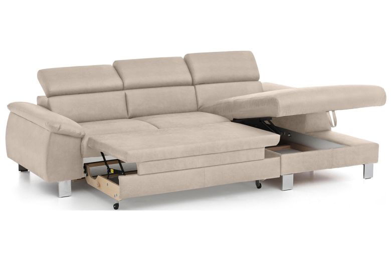 Corner sofa - Komaris (Pull-out with storage box)
