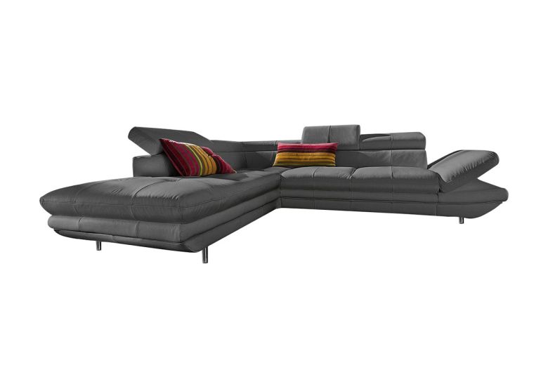 Leather corner sofa XL - Enterprise (Pull-out)