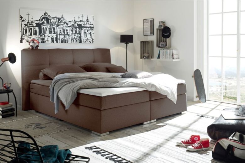 Boxspring bed 180x200 - Pensacola-P (Pull-out with storage box)