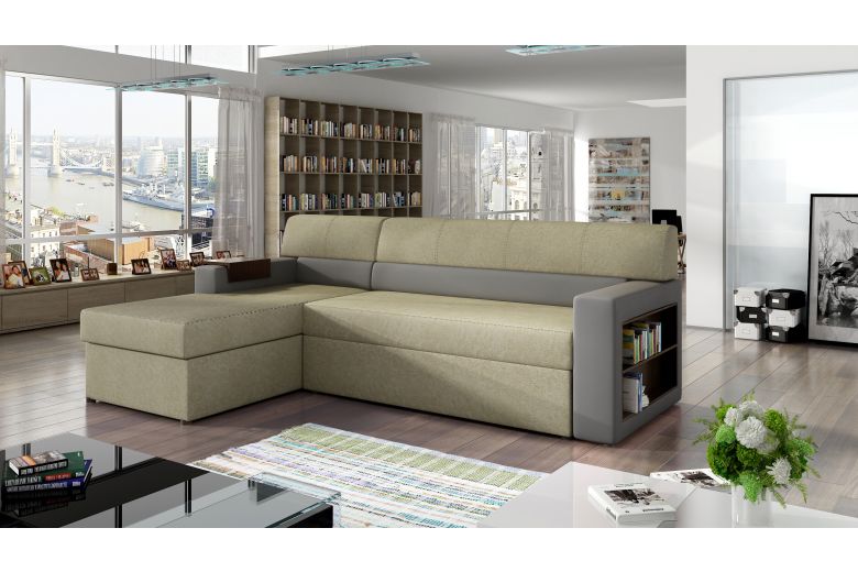 Corner sofa - Rico-P (Pull-out with storage box) Corner sofa - Rico-P (Pull-out with storage box)