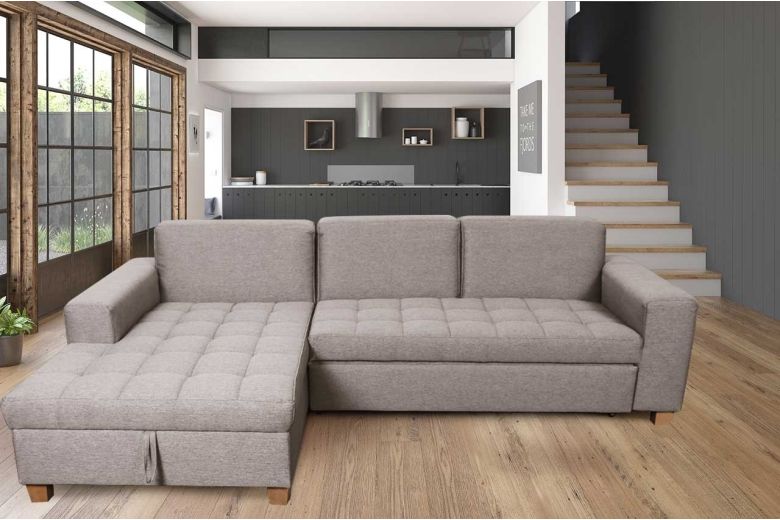 Corner sofa - Sugar-P (Pull-out with storage box)