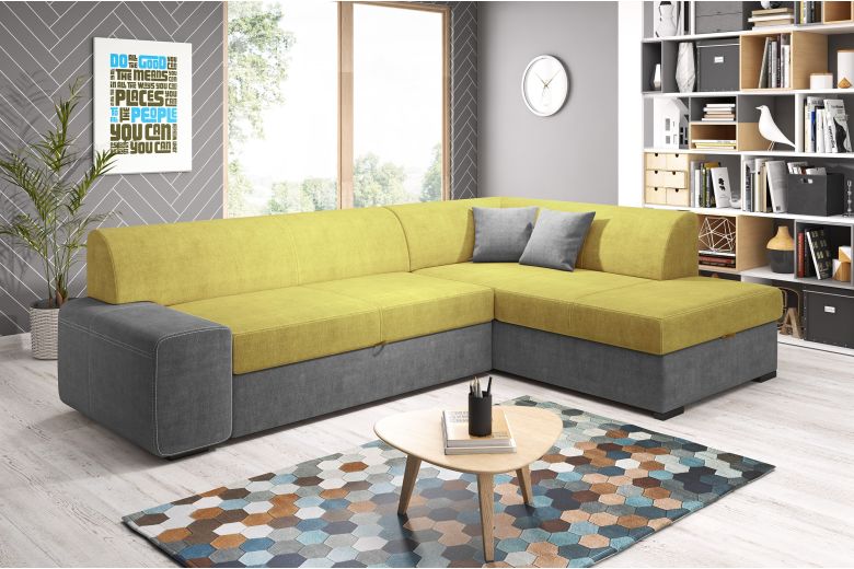 Corner sofa - Minos-P (Pull-out with storage box)