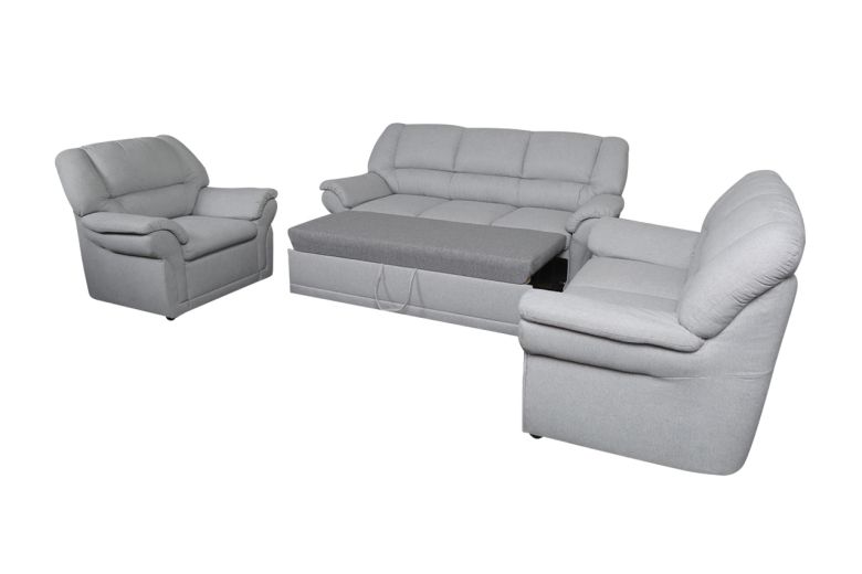 Furniture set 3+2+1 - Alexia-P (Pull-out with storage box)