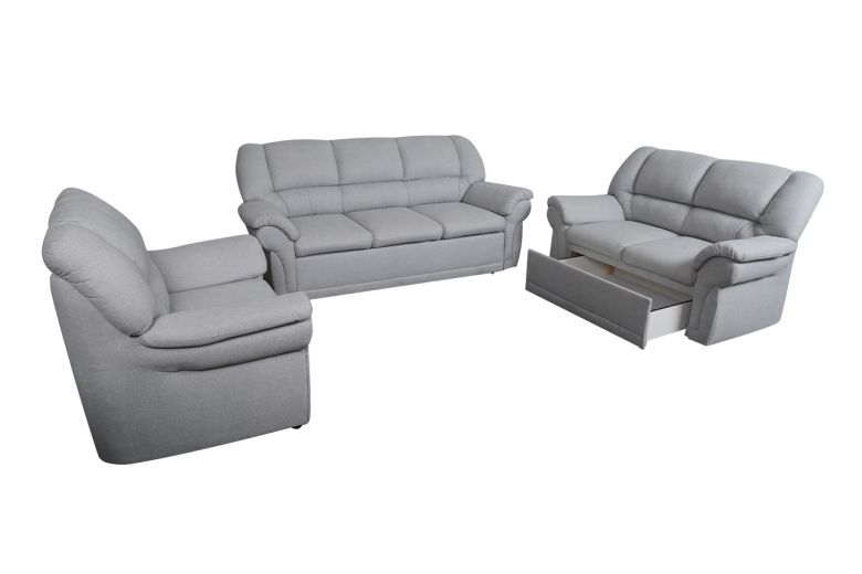 Furniture set 3+2+1 - Alexia-P (Pull-out with storage box)