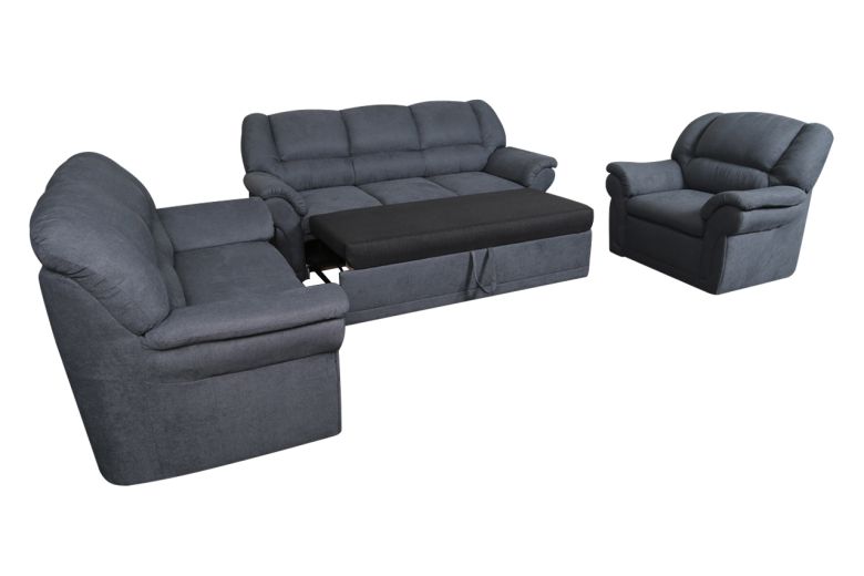 Furniture set 3+2+1 - Alexia-P (Pull-out with storage box)