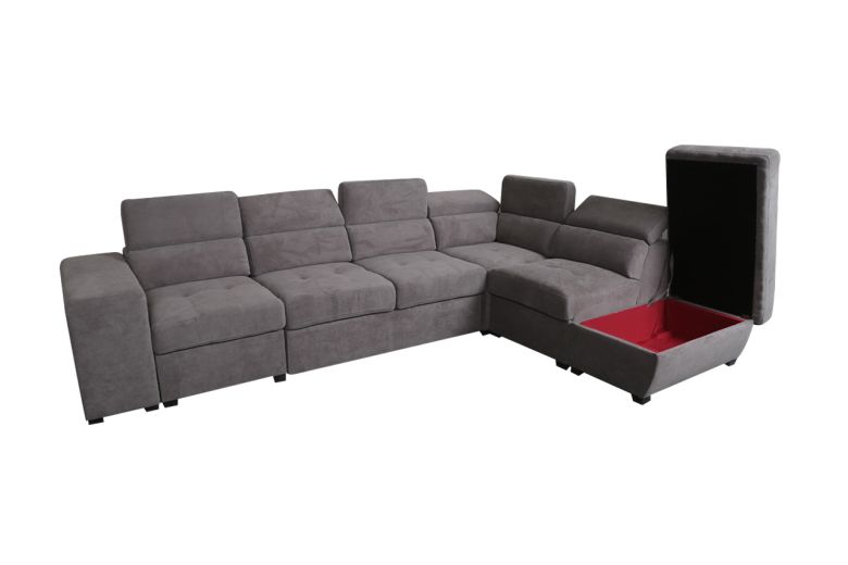 Corner sofa XL - Positano-P (Pull-out with storage box)