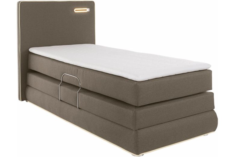 Boxspring bed 90x200 - Rubona (With storage box)