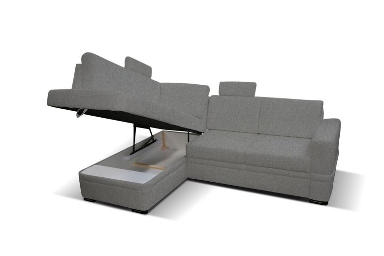 Corner sofa - Robin (Pull-out bed with storage box)