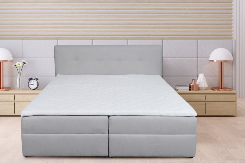 Boxspring bed 180x200 - Sara (Pull-out with storage box)