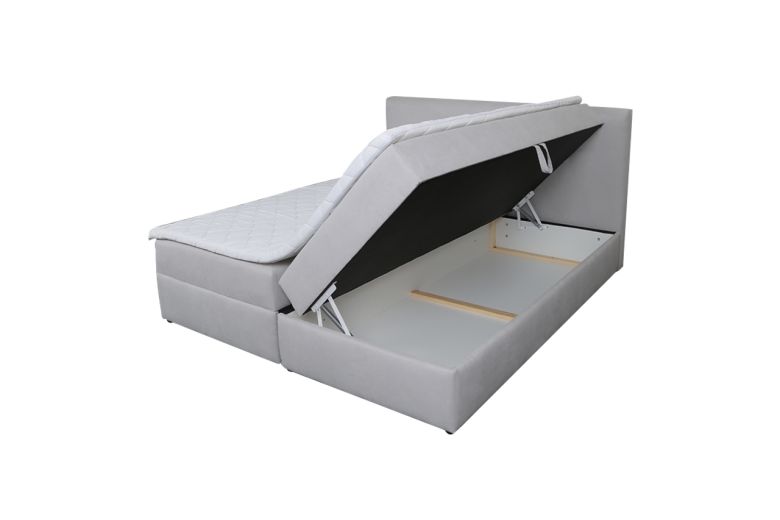 Boxspring bed 180x200 - Sara (Pull-out with storage box)