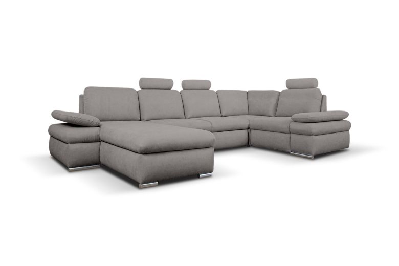 U-образный диван - Margo I (Pаскладной с ящиком для белья)