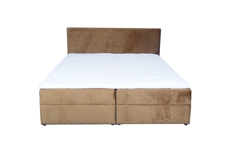 Boxspring bed 180x200 - Lisa (Pull-out with storage box)