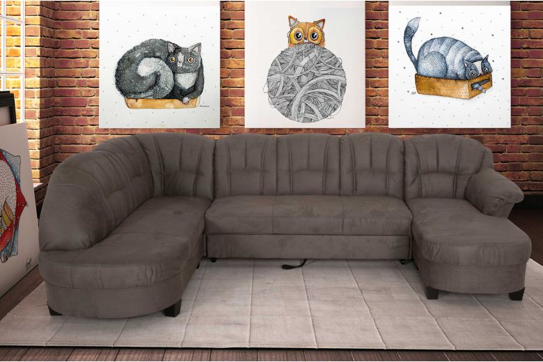 U shape sofa - Budapest (Pull-out)