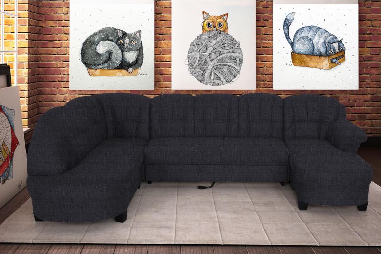 U shape sofa - Budapest (Pull-out)