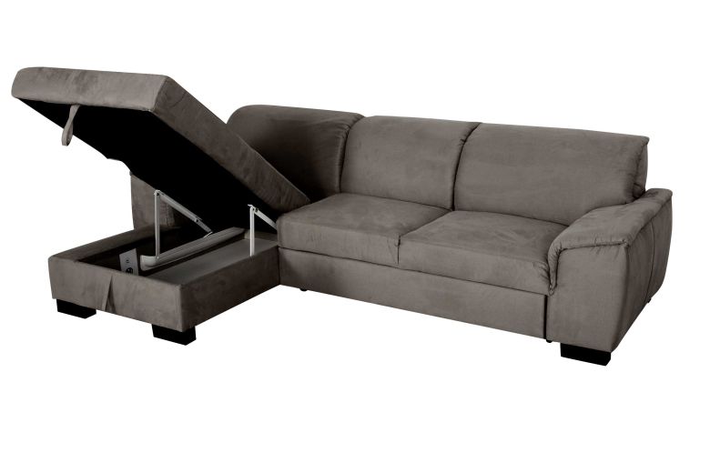 Corner sofa - Bianca (Pull-out with storage box)