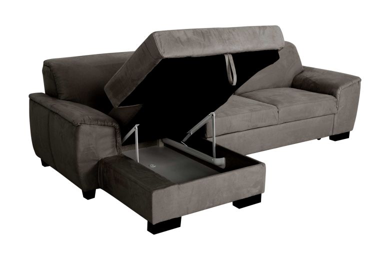 Corner sofa - Bianca (Pull-out with storage box)