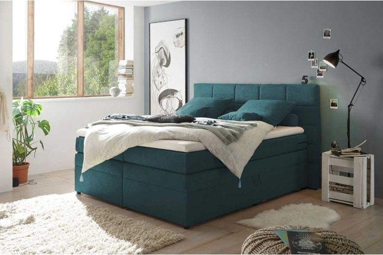 Boxspring bed 180x200 - Tacoma 3 (Pull-out with storage box)