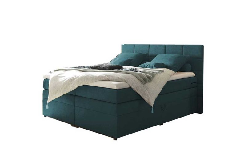 Boxspring bed 180x200 - Tacoma 3 (Pull-out with storage box)