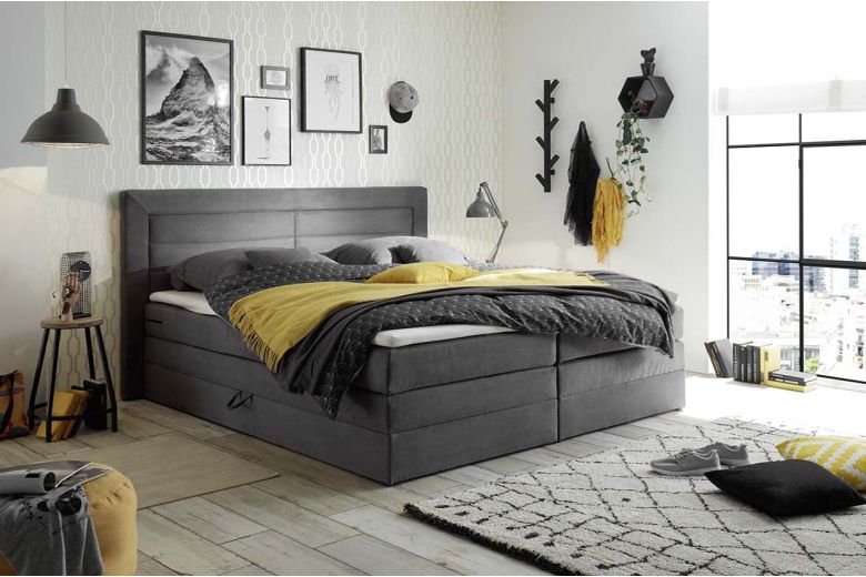 Boxspring bed 180x200 - Saba 2 (With storage box)