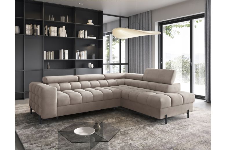 Corner sofa - Ferucce (Pull-out bed with storage box) Corner sofa - Ferucce (Pull-out bed with storage box)