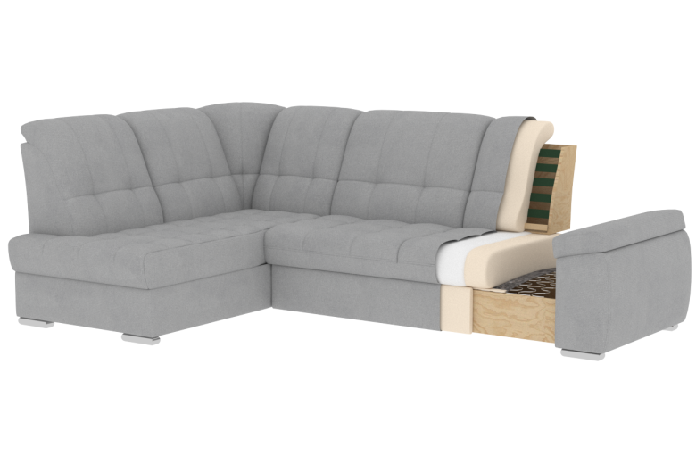 Угловой диван - Sado (Pаскладной с ящиком для белья) Угловой диван - Sado (Pаскладной с ящиком для белья)