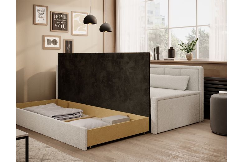 Раскладной диван - Fulgeo (Pаскладной с ящиком для белья)