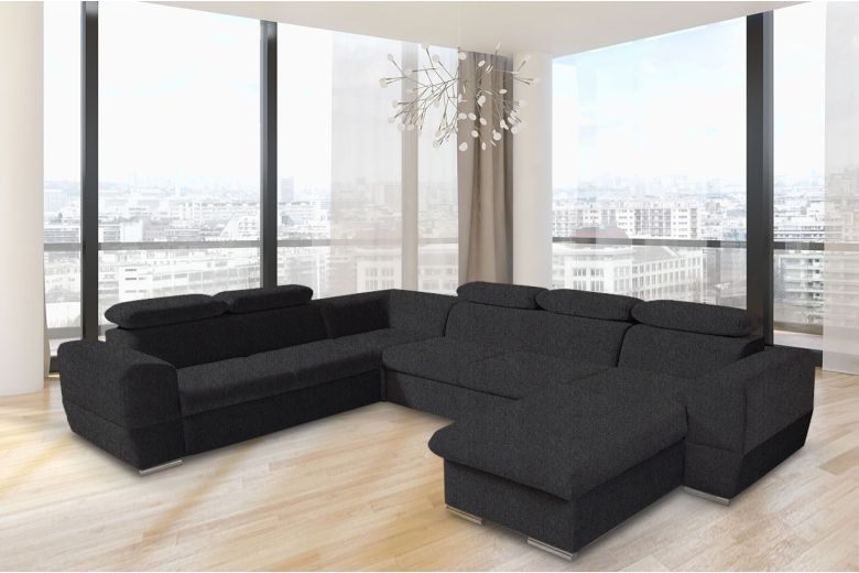 U-образный диван - Primo U (Pаскладной с ящиком для белья)