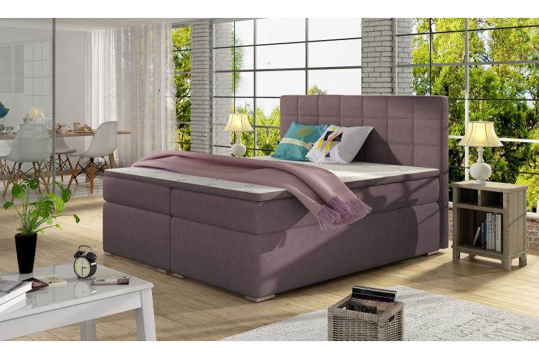 Boxspring bed - Alice (With storage box)