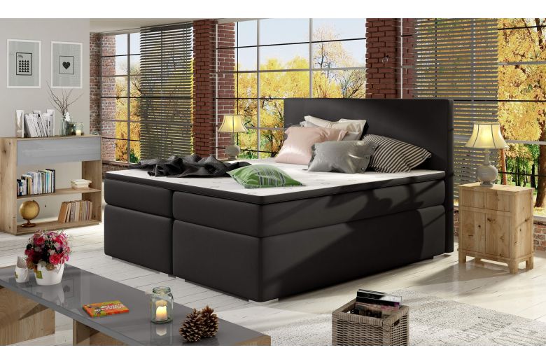 Boxspring bed - Divalo (With storage box)
