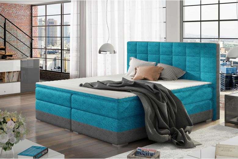 Boxspring bed - Damaso (With storage box)