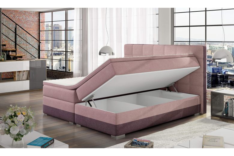 Boxspring bed - Damaso (With storage box)