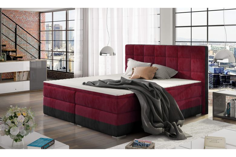Boxspring bed - Damaso (With storage box)