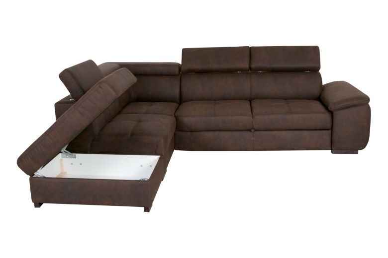 Corner sofa - Maderaansthobk (Pull-out with storage box)