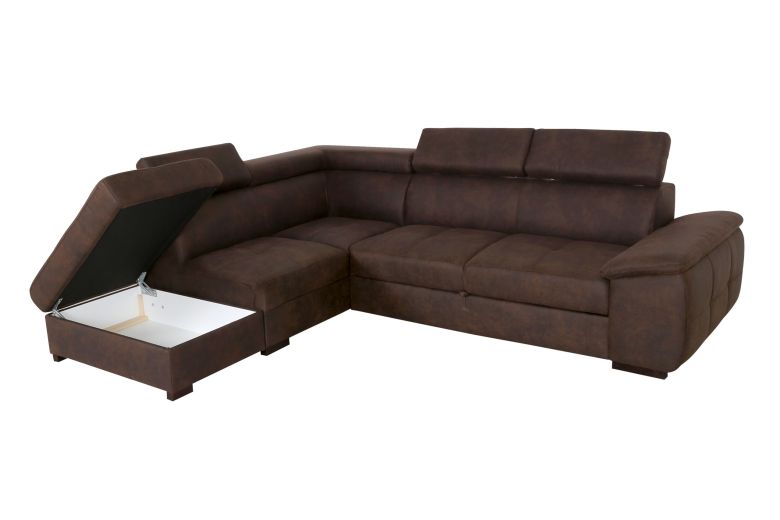 Corner sofa - Maderaansthobk (Pull-out with storage box)