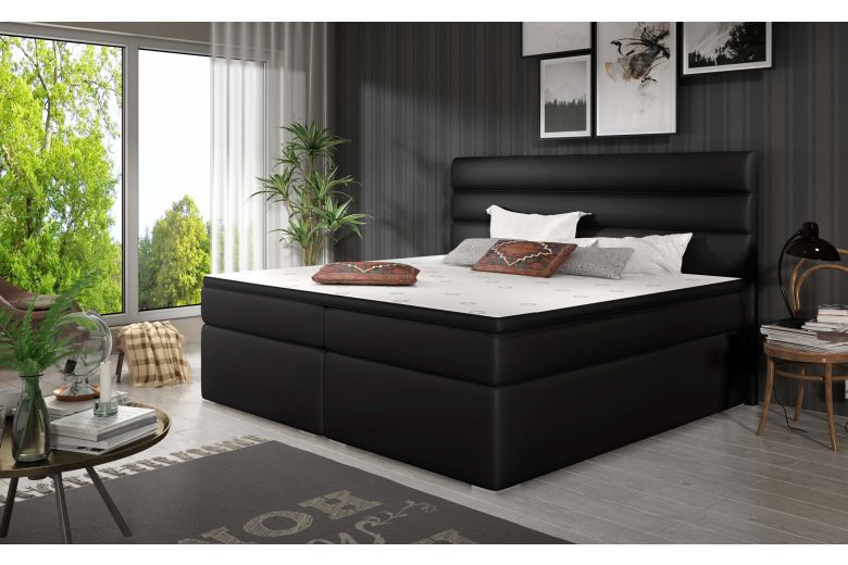 Boxspring bed - Softy (With storage box)