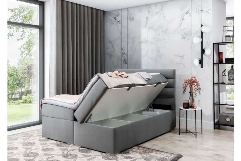 Boxspring bed - Softy (With storage box)