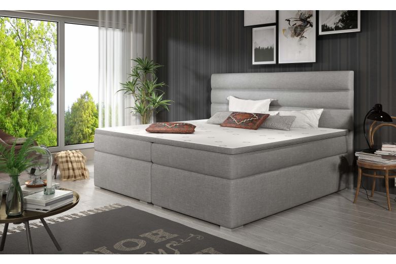 Boxspring bed - Softy (With storage box)
