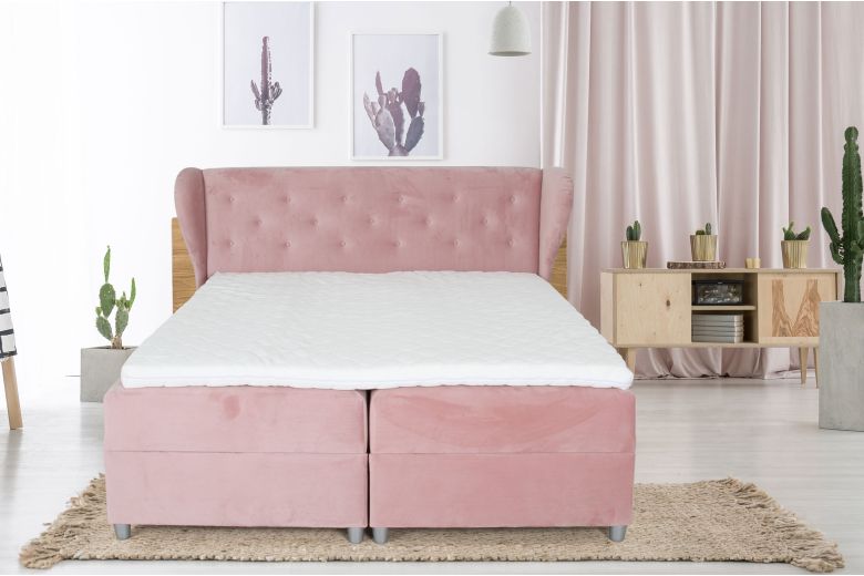Boxspring bed 180x200 - Pasito (With storage box)