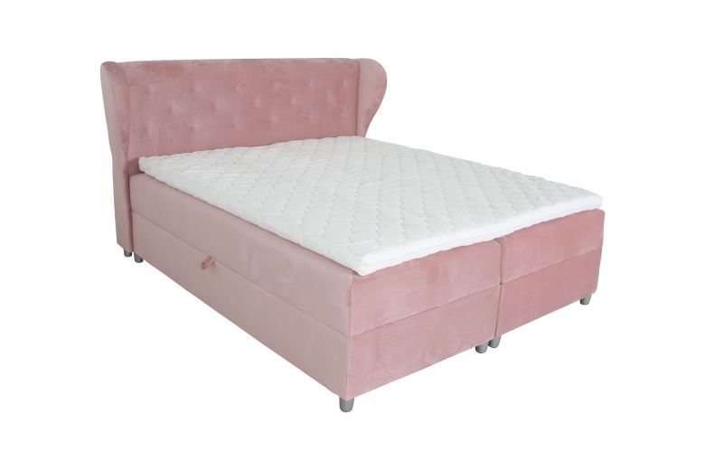 Boxspring bed 180x200 - Pasito (With storage box)