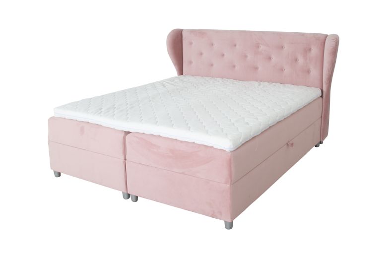Boxspring bed 180x200 - Pasito (With storage box)