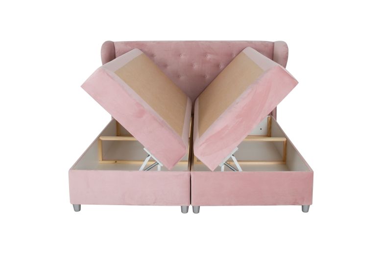 Boxspring bed 180x200 - Pasito (With storage box)