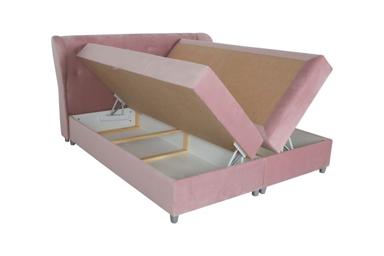 Boxspring bed 180x200 - Pasito (With storage box)