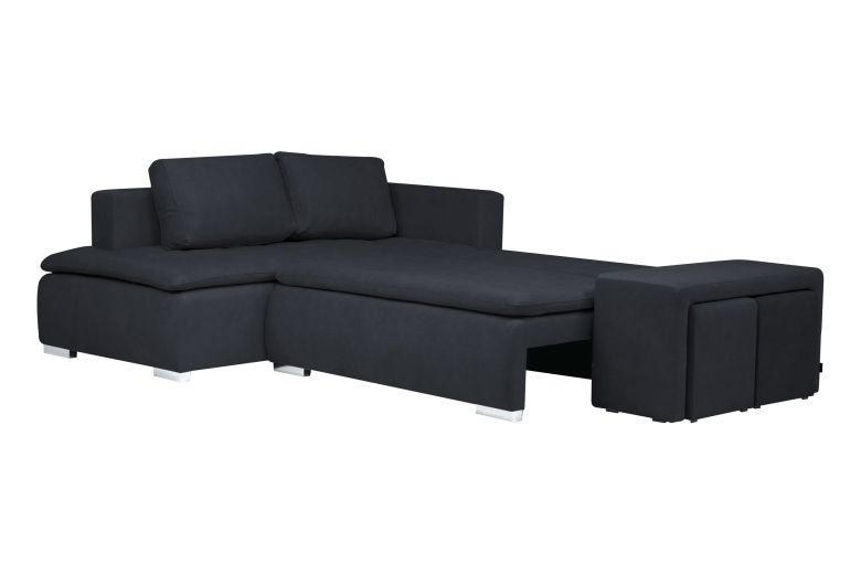 Corner sofa - Madryt (Pull-out with storage box)