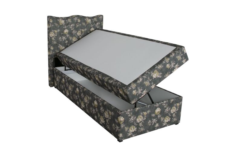 Boxspring bed 90x200 - Diamont (With storage box)